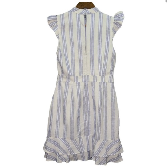 Adelyn Rae stripe ruffle sheàth dress - Picture 3 of 10
